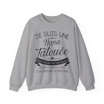 Je suis nana tatouée c'est moi qui fait les régles, je fais ce que je veux je ne réponds à personne