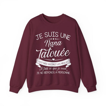 Je suis nana tatouée c'est moi qui fait les régles, je fais ce que je veux je ne réponds à personne