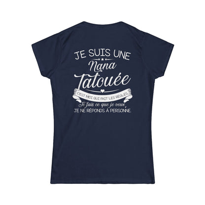 Je suis nana tatouée c'est moi qui fait les régles, je fais ce que je veux je ne réponds à personne