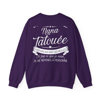Je suis nana tatouée c'est moi qui fait les régles, je fais ce que je veux je ne réponds à personne