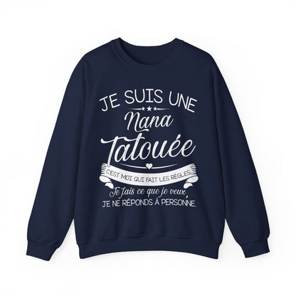 Je suis nana tatouée c'est moi qui fait les régles, je fais ce que je veux je ne réponds à personne