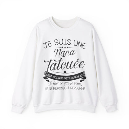 Je suis nana tatouée c'est moi qui fait les régles, je fais ce que je veux je ne réponds à personne