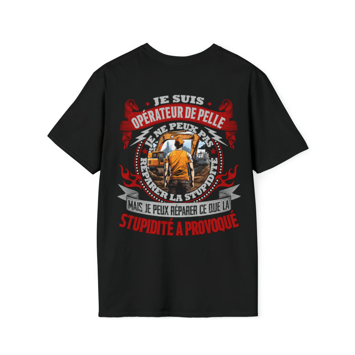 Je suis Opérateur de Pelle, je ne peux pas réparer la stupidité