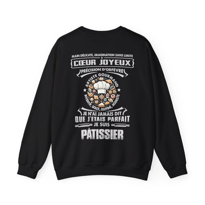 Je suis pâtissier je n'ai jamais dit que j'étais parfait
