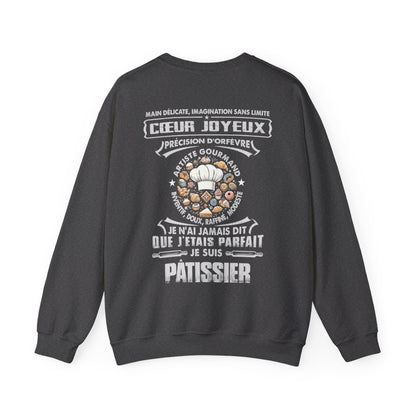 Je suis pâtissier je n'ai jamais dit que j'étais parfait