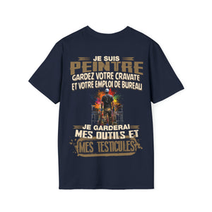 Je suis Peintre, je garderai mes outils et mes testicules