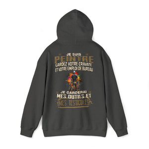 Je suis Peintre, je garderai mes outils et mes testicules