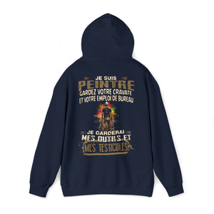 Je suis Peintre, je garderai mes outils et mes testicules