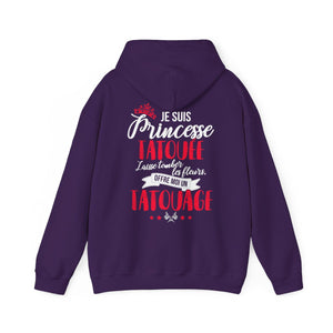 Je suis princesse tatouée, laisse tomber les fleurs, offre moi un tatouage