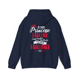 Je suis princesse tatouée, laisse tomber les fleurs, offre moi un tatouage