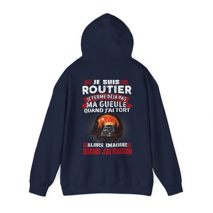Je suis Routier, je ne ferme déjà pas ma gueule quand j'ai tort