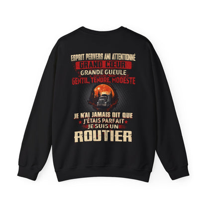 Je suis Routier pas parfait, mais complet