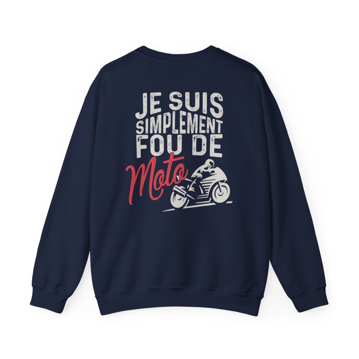 Je suis simplement fou de moto