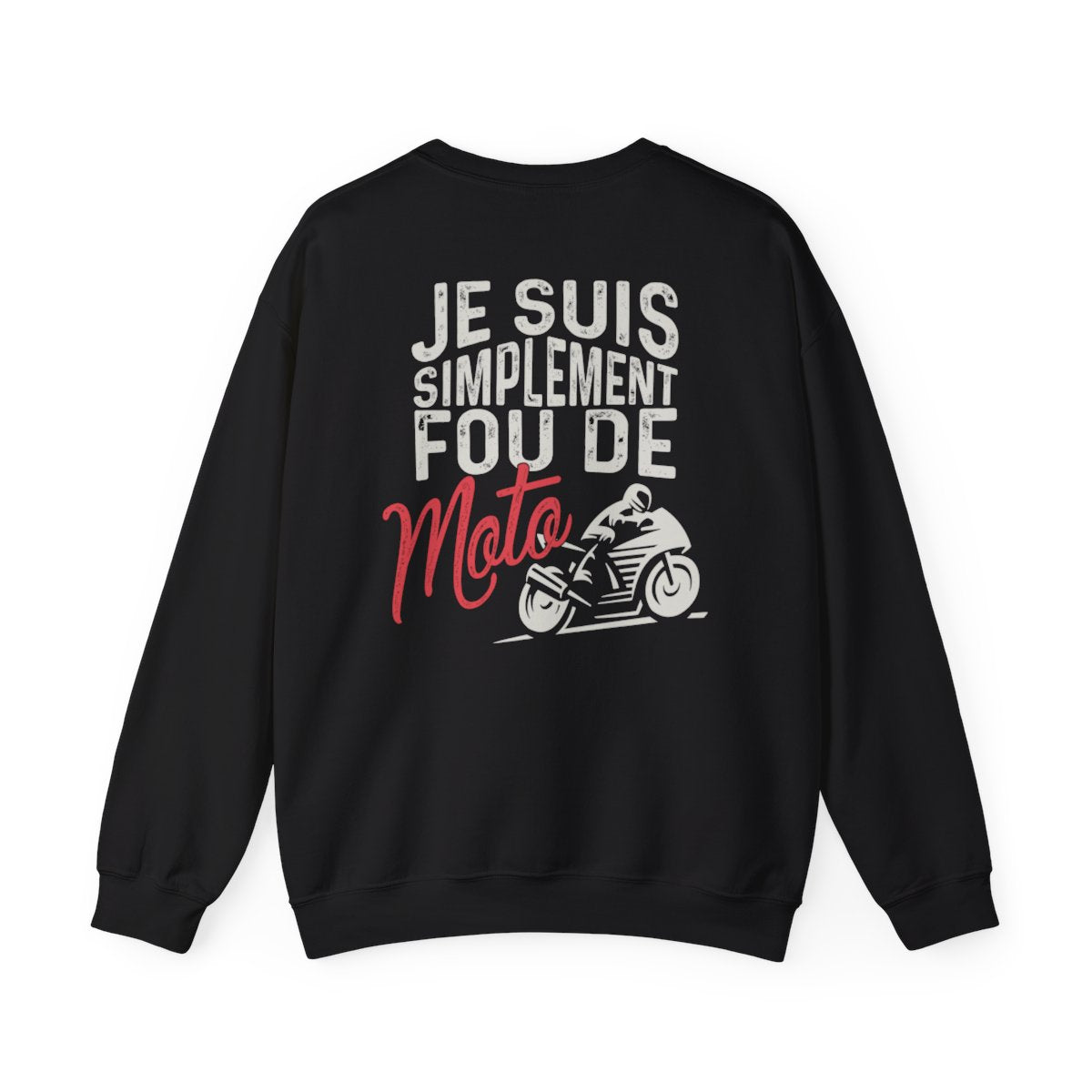 Je suis simplement fou de moto