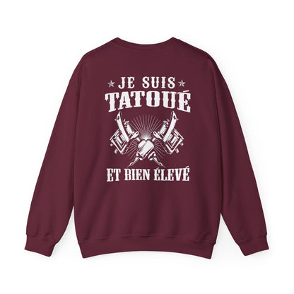 Je suis tatoué et bien élevé