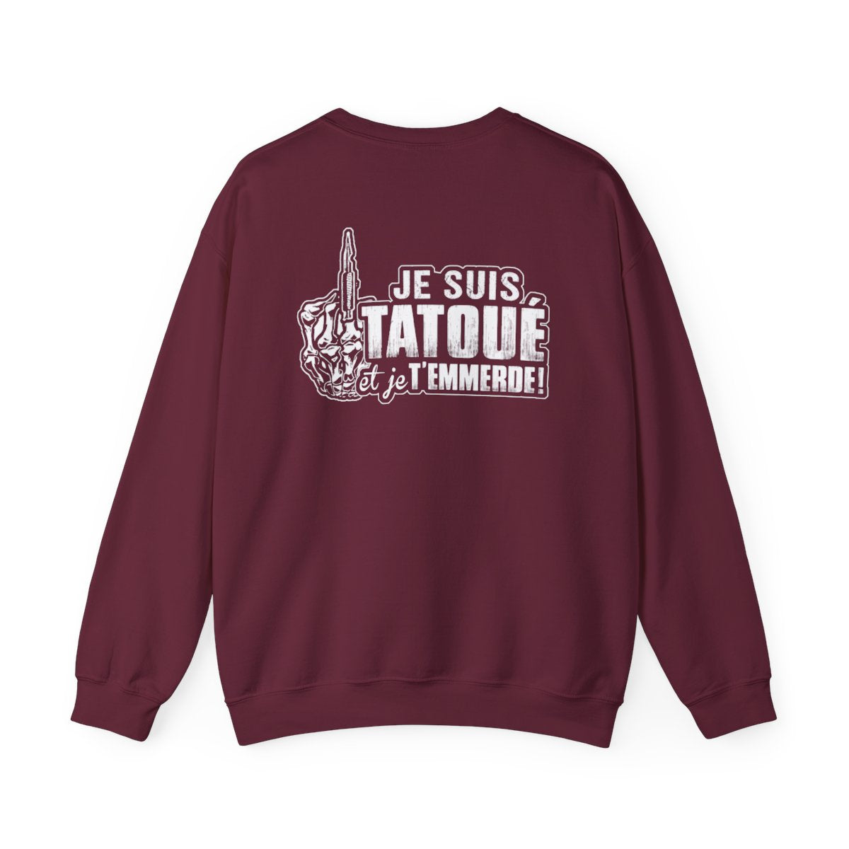 Je suis tatoué et je t'emmerde