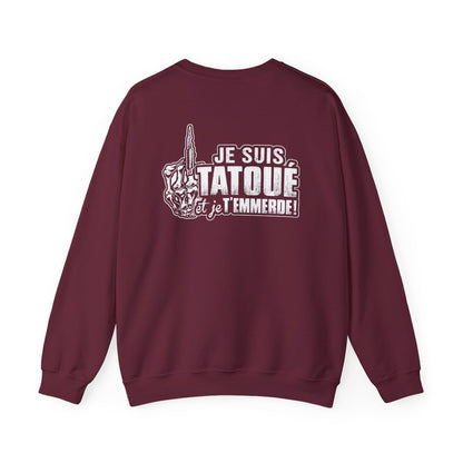 Je suis tatoué et je t'emmerde