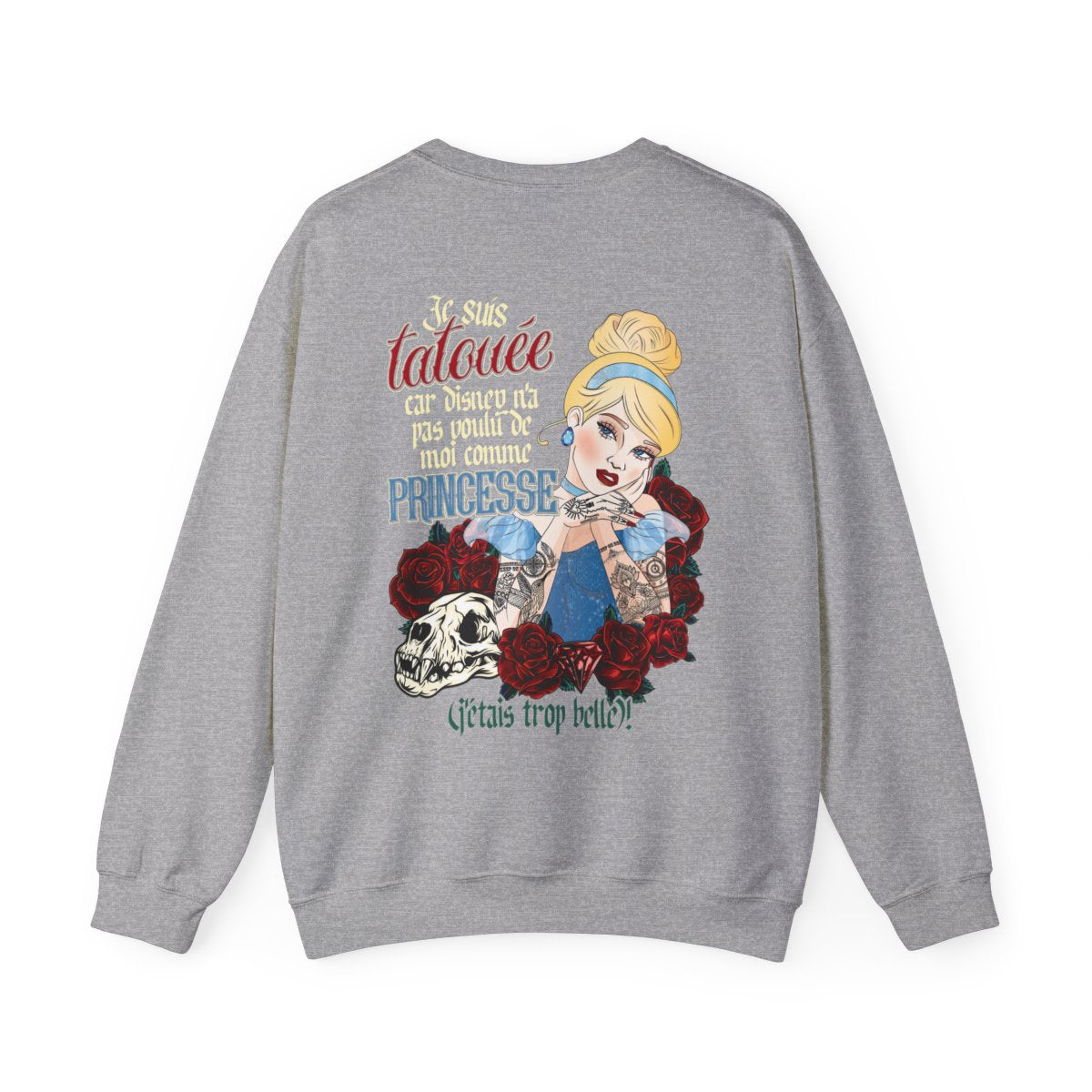 Je suis tatouée car disney n'a pas voulu de moi comme princesse j'étais trop belle !