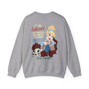 Je suis tatouée car disney n'a pas voulu de moi comme princesse j'étais trop belle !