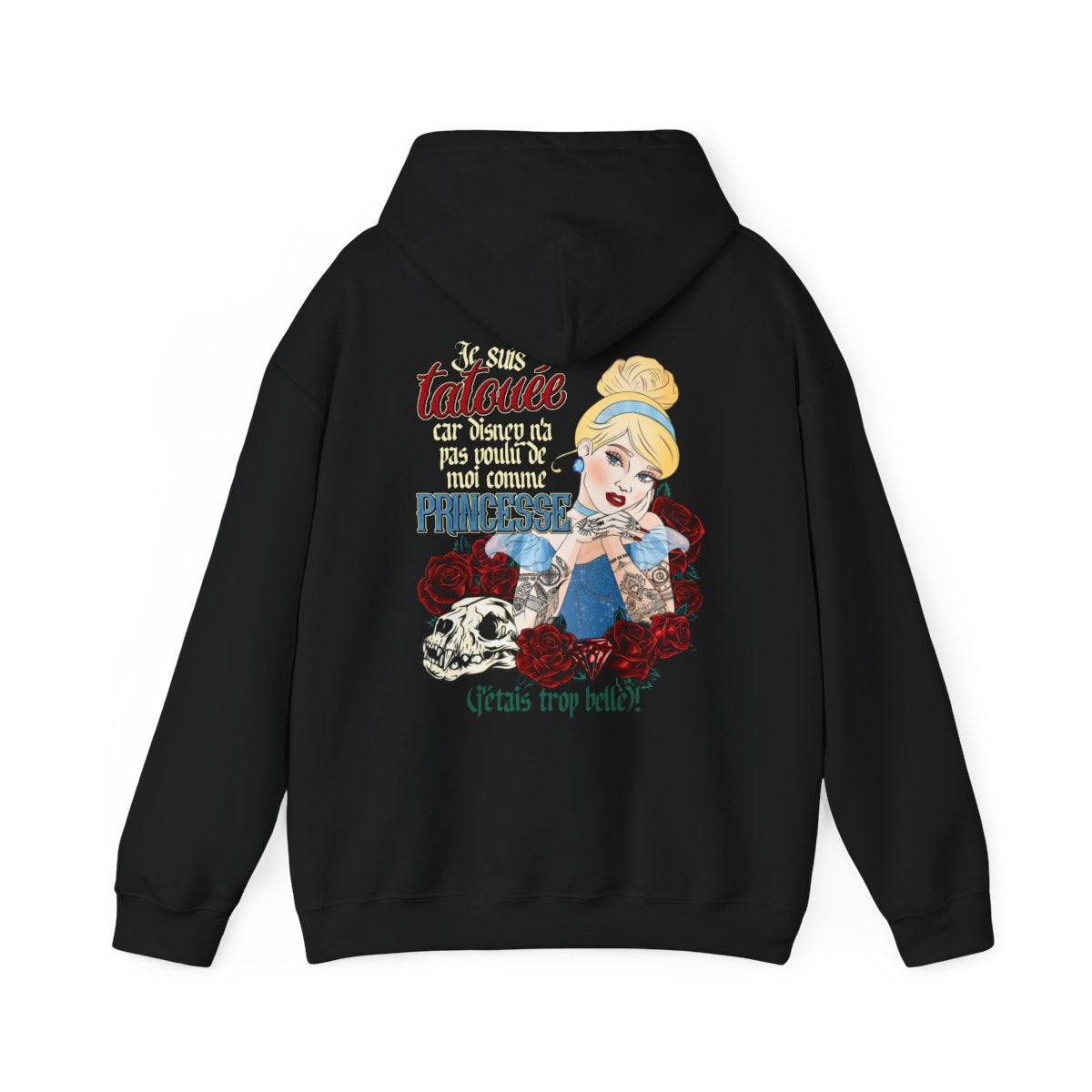 Je suis tatouée car disney n'a pas voulu de moi comme princesse j'étais trop belle !