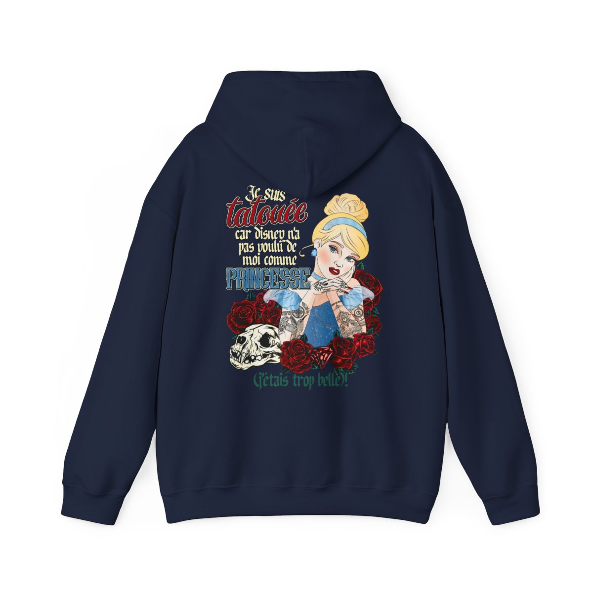 Je suis tatouée car disney n'a pas voulu de moi comme princesse j'étais trop belle !