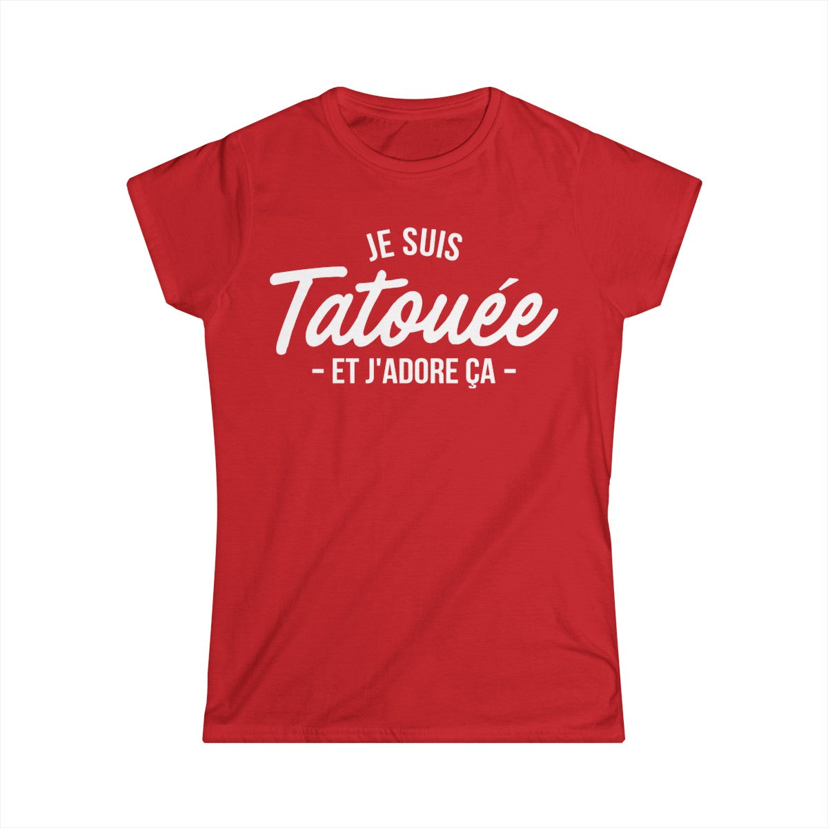 Je suis tatouée et j'adore ça