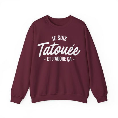 Je suis tatouée et j'adore ça