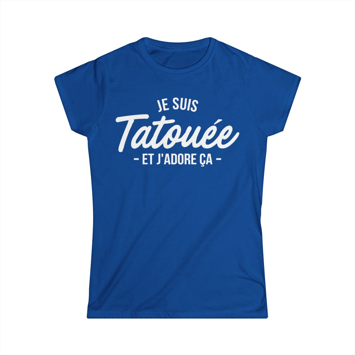 Je suis tatouée et j'adore ça