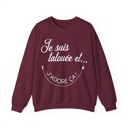 Je suis tatouée et j'adore ça