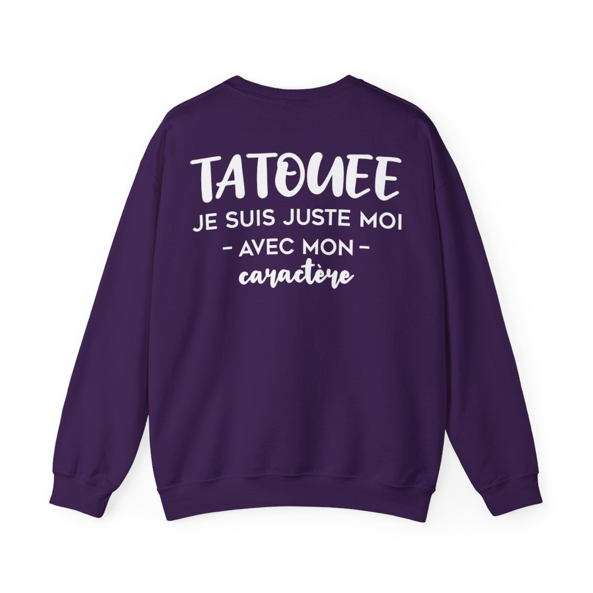 Je suis tatouée je suis juste moi avec mon caractère