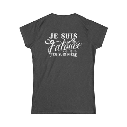 Je suis tatouée j'en suis fière