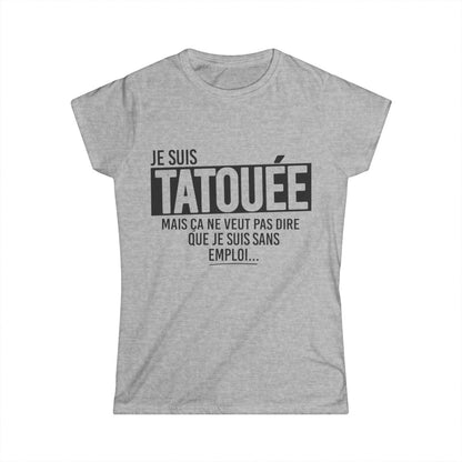 Je suis tatouée mais ça ne veut pas dire que je suis sans emploi