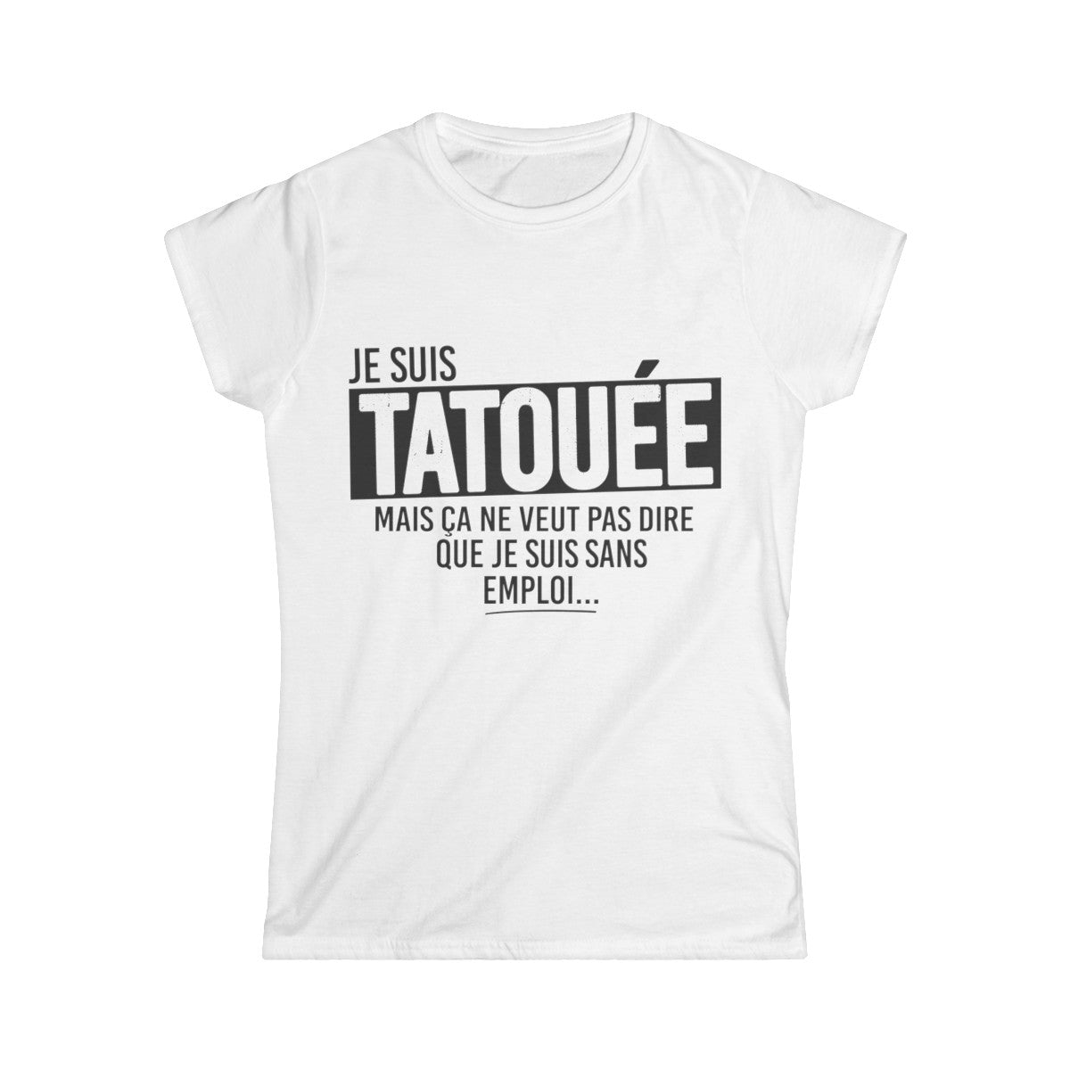 Je suis tatouée mais ça ne veut pas dire que je suis sans emploi