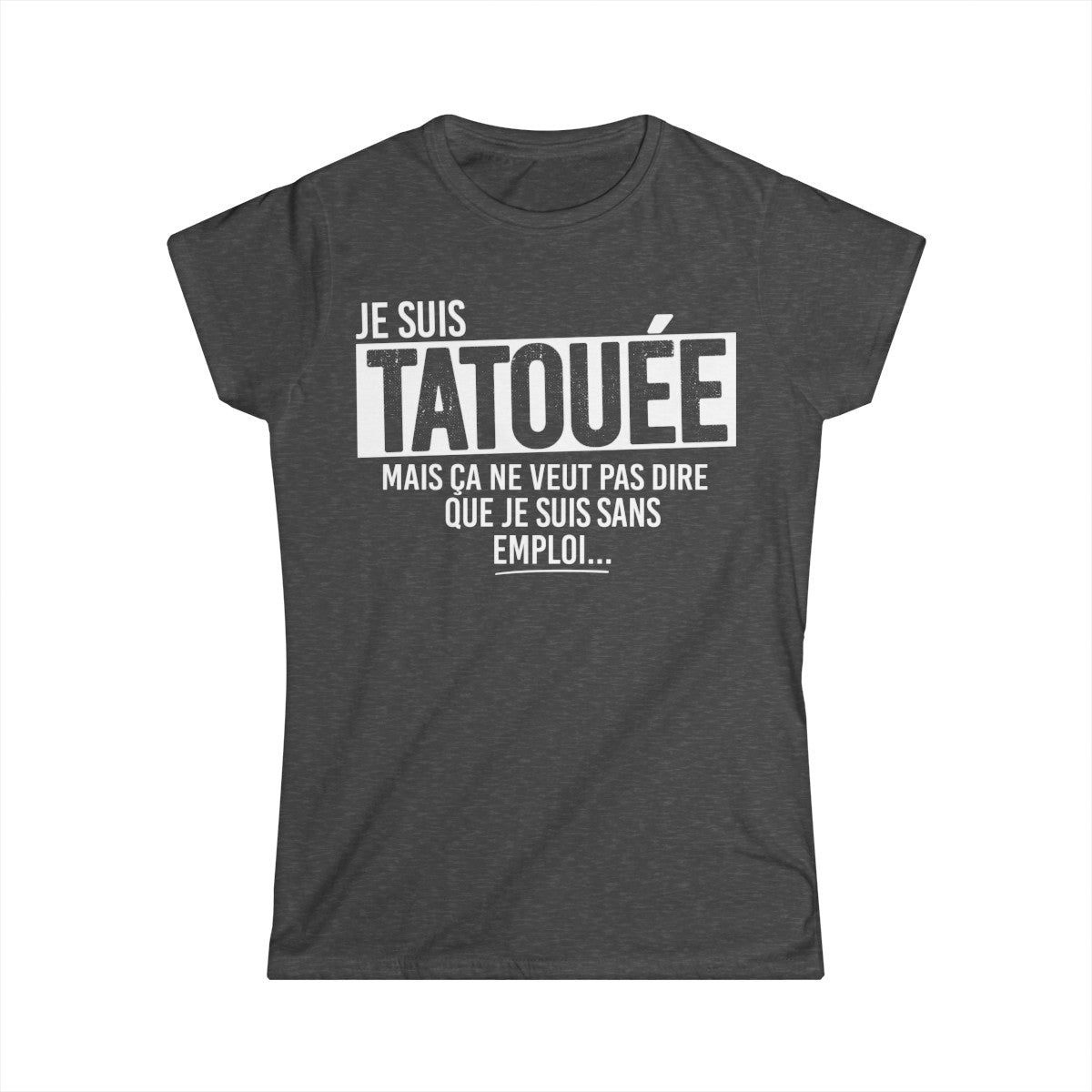 Je suis tatouée mais ça ne veut pas dire que je suis sans emploi