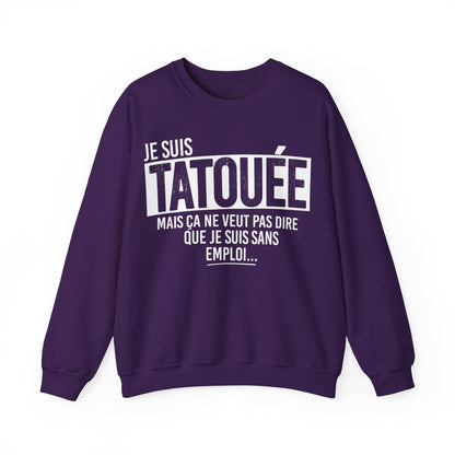 Je suis tatouée mais ça ne veut pas dire que je suis sans emploi