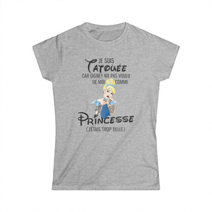 Je suis tatouée n'a pas voulu de moi comme princesse