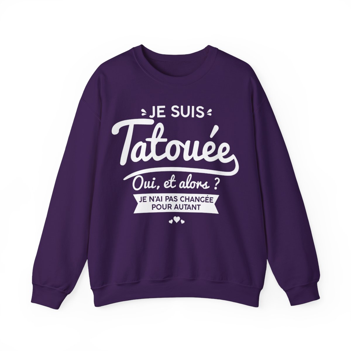 Je suis tatouée oui et alors je n'ai pas changée pour autant