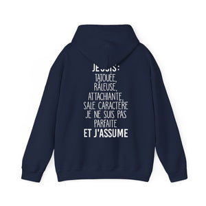 Je suis tatouée, râleuse, attachiante, sale caractère je ne suis pas parfaite et j'assume