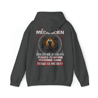 Je suis un Mécanicien, fou mais pas insensé