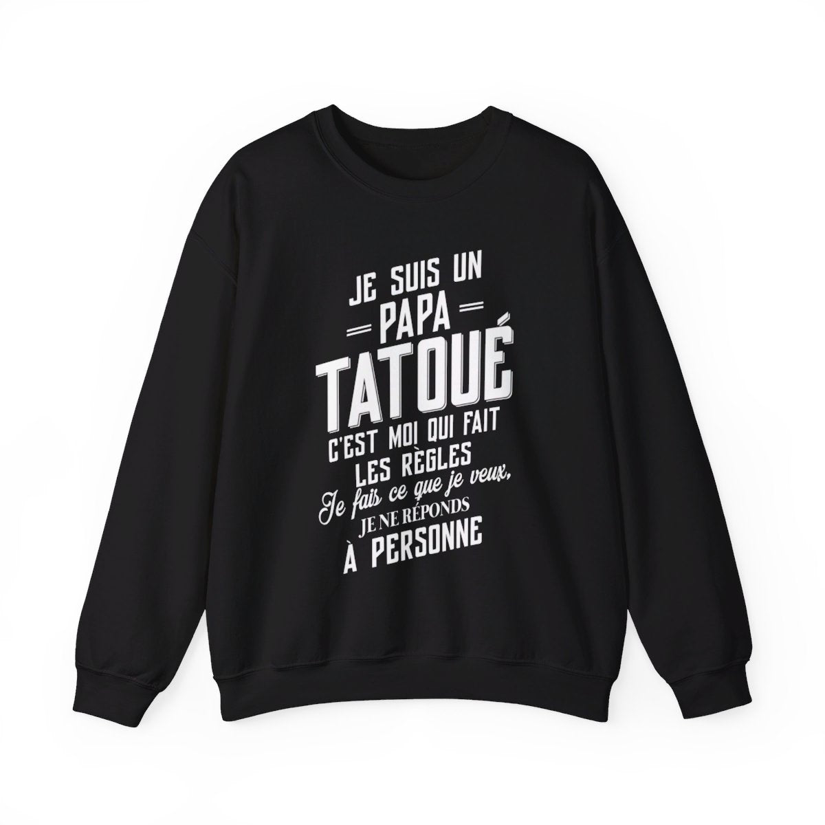 Je suis un papa tatoué c'est comme un papa normal mais en carrément plus sexy