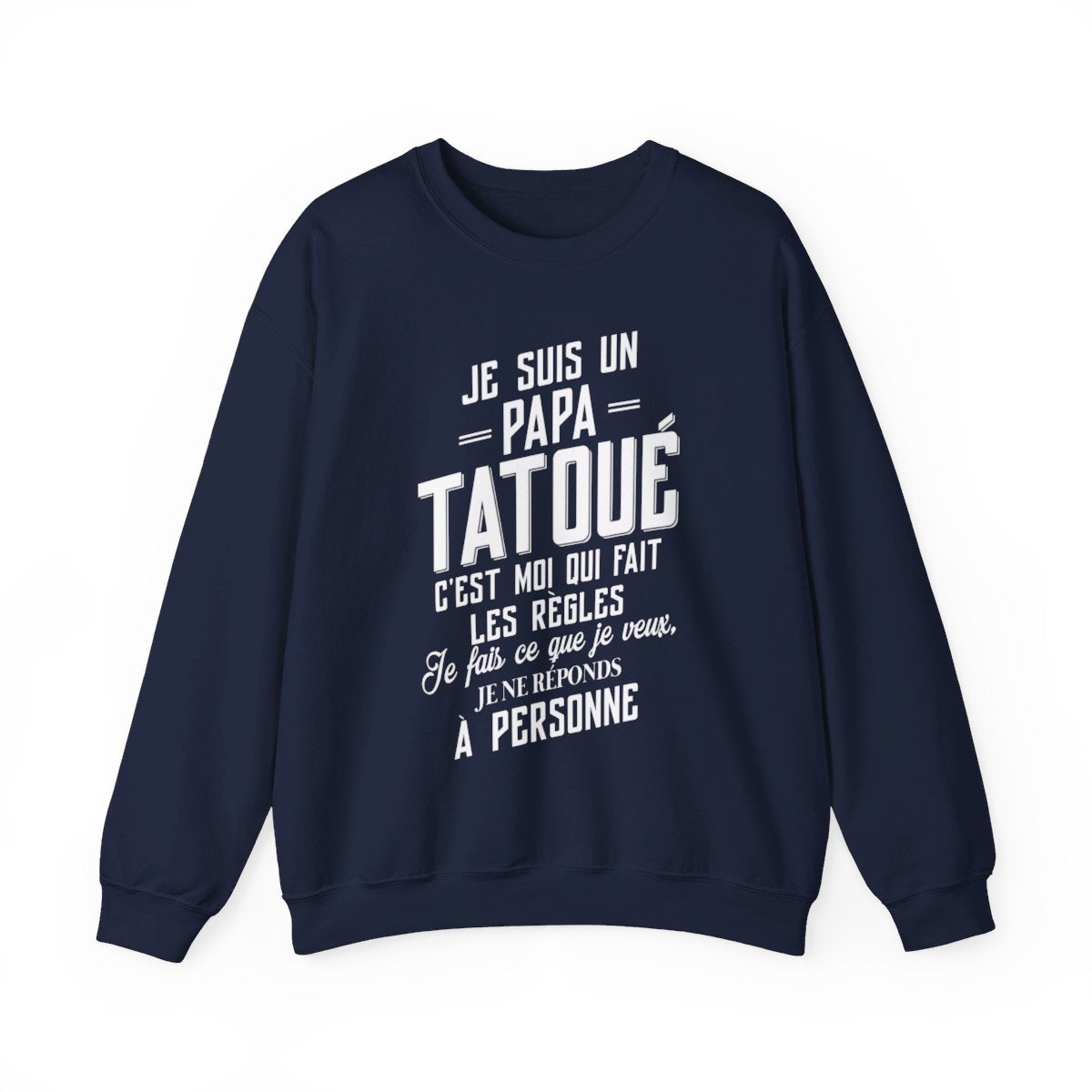 Je suis un papa tatoué c'est comme un papa normal mais en carrément plus sexy