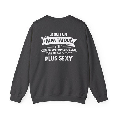 Je suis un papa tatoué c'est comme un papa normal mais en carrément plus sexy