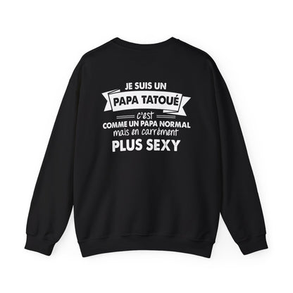 Je suis un papa tatoué c'est comme un papa normal mais en carrément plus sexy