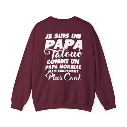 Je suis un papa tatoué comme un papa normal mais carrément plus cool