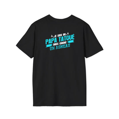 Je suis un papa tatoué doux comme un agneau