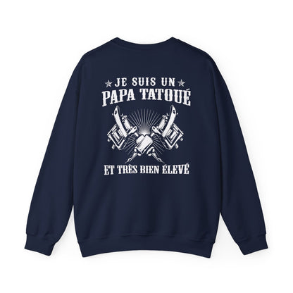 Je suis un papa tatoué et très bien élevé