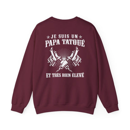 Je suis un papa tatoué et très bien élevé
