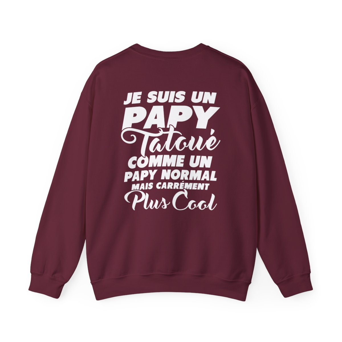 Je suis un papy tatoué comme un papy normal mais carrément plus cool