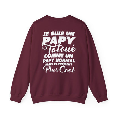 Je suis un papy tatoué comme un papy normal mais carrément plus cool