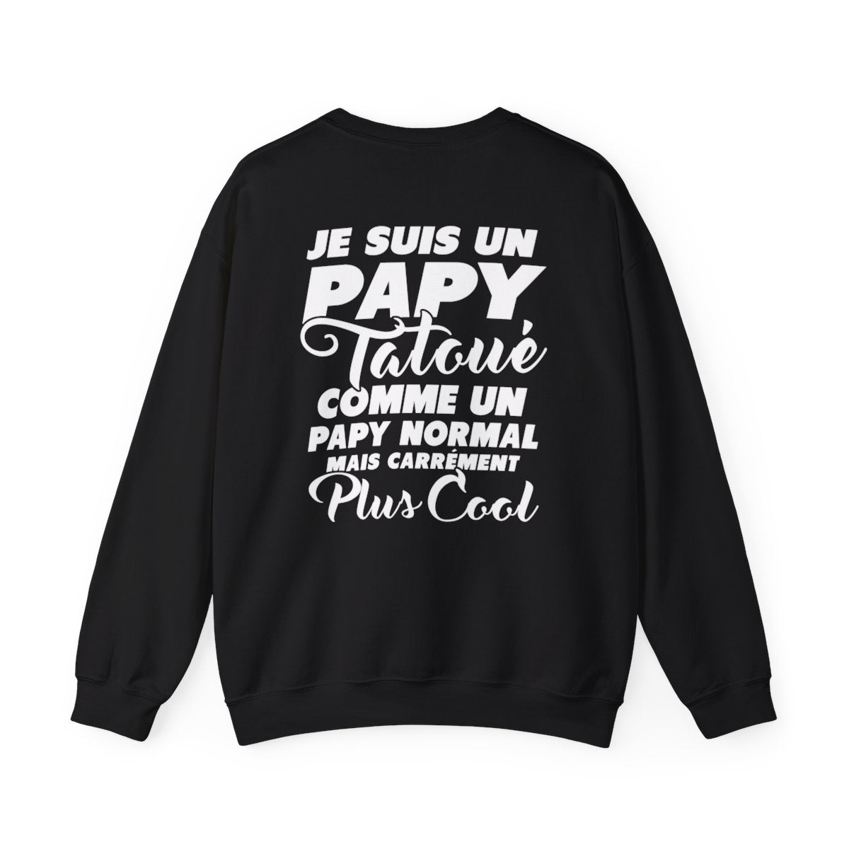 Je suis un papy tatoué comme un papy normal mais carrément plus cool